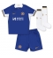 Chelsea Mykhailo Mudryk #10 Hjemmebanetrøje Børn 2023-24 Kortærmet (+ Korte bukser)
