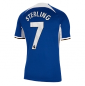 Chelsea Raheem Sterling #7 Hjemmebanetrøje 2023-24 Kortærmet