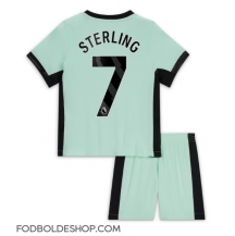 Chelsea Raheem Sterling #7 Tredjetrøje Børn 2023-24 Kortærmet (+ Korte bukser)