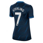 Chelsea Raheem Sterling #7 Udebanetrøje Dame 2023-24 Kortærmet