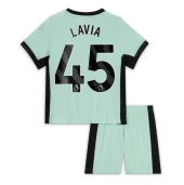 Chelsea Romeo Lavia #45 Tredjetrøje Børn 2023-24 Kortærmet (+ Korte bukser)