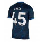 Chelsea Romeo Lavia #45 Udebanetrøje 2023-24 Kortærmet