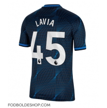 Chelsea Romeo Lavia #45 Udebanetrøje 2023-24 Kortærmet