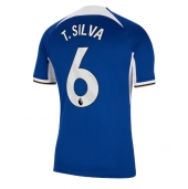 Chelsea Thiago Silva #6 Hjemmebanetrøje 2023-24 Kortærmet
