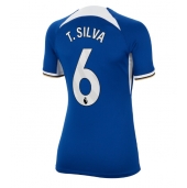 Chelsea Thiago Silva #6 Hjemmebanetrøje Dame 2023-24 Kortærmet