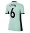 Chelsea Thiago Silva #6 Tredjetrøje Dame 2023-24 Kortærmet