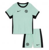 Chelsea Tredjetrøje Børn 2023-24 Kortærmet (+ Korte bukser)