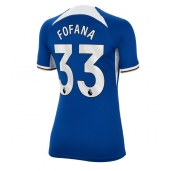 Chelsea Wesley Fofana #33 Hjemmebanetrøje Dame 2023-24 Kortærmet