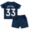 Chelsea Wesley Fofana #33 Udebanetrøje Børn 2023-24 Kortærmet (+ Korte bukser)