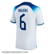 England Harry Maguire #6 Hjemmebanetrøje VM 2022 Kortærmet