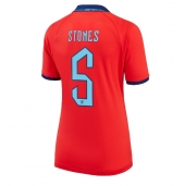 England John Stones #5 Udebanetrøje Dame VM 2022 Kortærmet