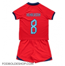 England Jordan Henderson #8 Udebanetrøje Børn VM 2022 Kortærmet (+ Korte bukser)