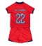 England Jude Bellingham #22 Udebanetrøje Børn VM 2022 Kortærmet (+ Korte bukser)