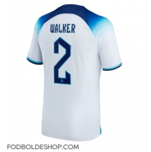 England Kyle Walker #2 Hjemmebanetrøje VM 2022 Kortærmet