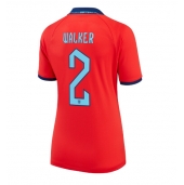 England Kyle Walker #2 Udebanetrøje Dame VM 2022 Kortærmet