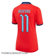 England Marcus Rashford #11 Udebanetrøje Dame VM 2022 Kortærmet