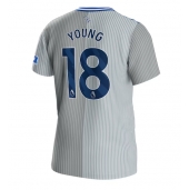 Everton Ashley Young #18 Tredjetrøje 2023-24 Kortærmet