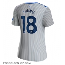 Everton Ashley Young #18 Tredjetrøje Dame 2023-24 Kortærmet