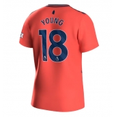 Everton Ashley Young #18 Udebanetrøje 2023-24 Kortærmet
