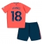 Everton Ashley Young #18 Udebanetrøje Børn 2023-24 Kortærmet (+ Korte bukser)