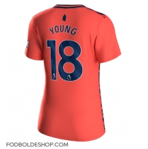 Everton Ashley Young #18 Udebanetrøje Dame 2023-24 Kortærmet
