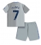 Everton Dwight McNeil #7 Tredjetrøje Børn 2023-24 Kortærmet (+ Korte bukser)