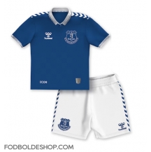Everton Hjemmebanetrøje Børn 2023-24 Kortærmet (+ Korte bukser)