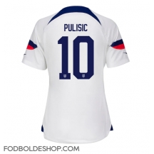 Forenede Stater Christian Pulisic #10 Hjemmebanetrøje Dame VM 2022 Kortærmet