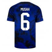 Forenede Stater Yunus Musah #6 Udebanetrøje VM 2022 Kortærmet