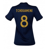Frankrig Aurelien Tchouameni #8 Hjemmebanetrøje Dame VM 2022 Kortærmet