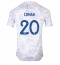 Frankrig Kingsley Coman #20 Udebanetrøje VM 2022 Kortærmet
