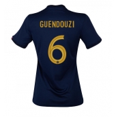 Frankrig Matteo Guendouzi #6 Hjemmebanetrøje Dame VM 2022 Kortærmet