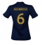 Frankrig Matteo Guendouzi #6 Hjemmebanetrøje Dame VM 2022 Kortærmet