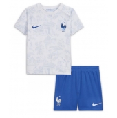 Frankrig Udebanetrøje Børn VM 2022 Kortærmet (+ Korte bukser)