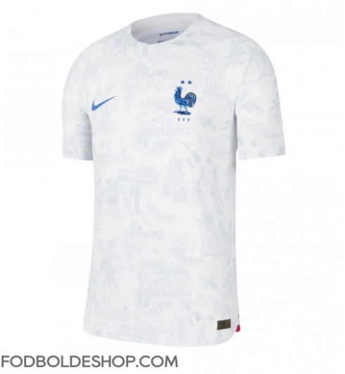 Frankrig Udebanetrøje VM 2022 Kortærmet
