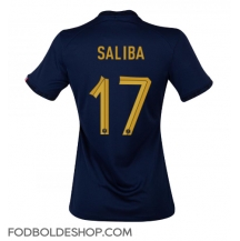 Frankrig William Saliba #17 Hjemmebanetrøje Dame VM 2022 Kortærmet