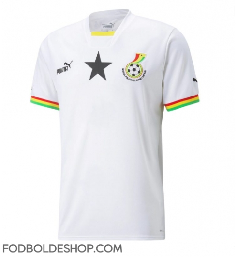 Ghana Hjemmebanetrøje VM 2022 Kortærmet