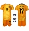 Holland Daley Blind #17 Hjemmebanetrøje Børn VM 2022 Kortærmet (+ Korte bukser)