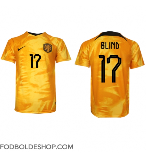 Holland Daley Blind #17 Hjemmebanetrøje VM 2022 Kortærmet