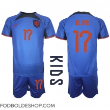 Holland Daley Blind #17 Udebanetrøje Børn VM 2022 Kortærmet (+ Korte bukser)