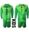 Holland Remko Pasveer #1 Målmand Hjemmebanetrøje Børn VM 2022 Langærmet (+ Korte bukser)