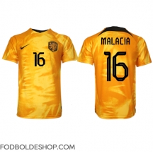 Holland Tyrell Malacia #16 Hjemmebanetrøje VM 2022 Kortærmet