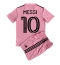 Inter Miami Lionel Messi #10 Hjemmebanetrøje Børn 2023-24 Kortærmet (+ Korte bukser)