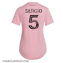Inter Miami Sergio Busquets #5 Hjemmebanetrøje Dame 2023-24 Kortærmet