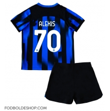 Inter Milan Alexis Sanchez #70 Hjemmebanetrøje Børn 2023-24 Kortærmet (+ Korte bukser)