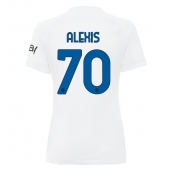 Inter Milan Alexis Sanchez #70 Udebanetrøje Dame 2023-24 Kortærmet
