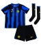 Inter Milan Benjamin Pavard #28 Hjemmebanetrøje Børn 2023-24 Kortærmet (+ Korte bukser)