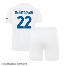 Inter Milan Henrikh Mkhitaryan #22 Udebanetrøje Børn 2023-24 Kortærmet (+ Korte bukser)