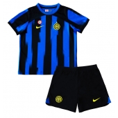 Inter Milan Hjemmebanetrøje Børn 2023-24 Kortærmet (+ Korte bukser)