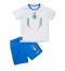 Italien Udebanetrøje Børn 2022 Kortærmet (+ Korte bukser)